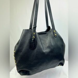 Clarks Shoulder/tote slouchy Genuine Leather handbag with Gold Hardware